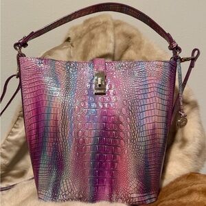 Brahmin Shira Tote Leather Bag